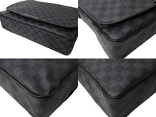 Load image into Gallery viewer, 新品同様品 LOUIS VUITTON ルイヴィトン ショルダーバッグ ダニエルMM N58029 ダミエグラフィットブラック シルバー金具 中古 65926