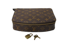 Load image into Gallery viewer, LOUISVUITTON ルイヴィトン モノグラム ポッシュ モンテカルロ アクセサリーケース M47350 ブラウン 美品 中古 65933