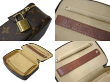 Load image into Gallery viewer, LOUISVUITTON ルイヴィトン モノグラム ポッシュ モンテカルロ アクセサリーケース M47350 ブラウン 美品 中古 65933