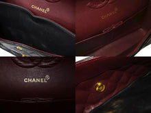 Load image into Gallery viewer, CHANEL シャネル マトラッセ25 チェーンショルダーバッグ 3番台 Wチェーン Wフラップ ココマーク ラムスキン ブラック 美品 中古 65938