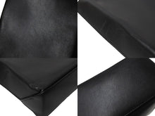 画像をギャラリービューアに読み込む, CHANEL シャネル エッセンシャル ハンドバッグ 12番台 A46880 ラムスキン ロゴ ブラック シルバー金具 美品 中古 65939