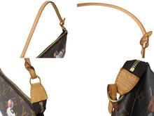 画像をギャラリービューアに読み込む, 極美品 LOUIS VUITTON ルイヴィトン ハンドバッグ ポシェット アクセソワール 村上隆 M51981 パンダ モノグラム ゴールド金具 中古 65947
