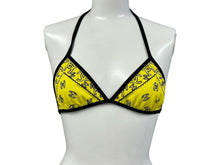 Load image into Gallery viewer, CHANEL シャネル スイムウェア 水着 ビキニ P05086V04148 サイズ38 ヴィンテージ ココマーク 総柄 イエロー ブラック 美品 中古 65951