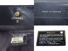 画像をギャラリービューアに読み込む, CHANEL シャネル コインケース 小銭入れ 8番台 ココマーク キャビアスキン ブラック フランス製 美品 中古 65953