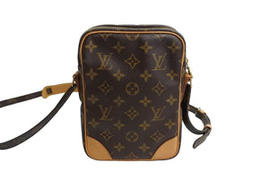 LOUIS VUITTON ルイヴィトン アマゾン ショルダーバッグ モノグラム M45236 PVC ヌメ革 ブラウン 美品 中古 65954 –  Casanova Vintage