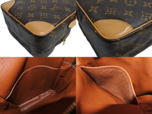 画像をギャラリービューアに読み込む, LOUIS VUITTON ルイヴィトン アマゾン ショルダーバッグ モノグラム M45236 PVC ヌメ革 ブラウン 美品 中古 65954