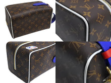 画像をギャラリービューアに読み込む, LOUIS VUITTON ルイヴィトン クラッチバッグ クロークルームドロップキット M45588 モノグラム NBA 美品 中古 65982