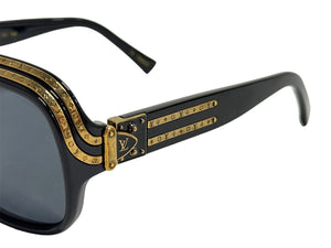 Brand new, unused LOUIS VUITTON sunglasses, model 1.0 Millionaire, size 63.◻16 140 Black Z2516U Used 65991