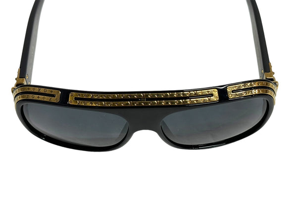 Brand new, unused LOUIS VUITTON sunglasses, model 1.0 Millionaire, size 63.◻16 140 Black Z2516U Used 65991