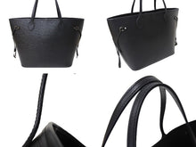 Load image into Gallery viewer, LouisVuitton ルイヴィトン エピ ネヴァーフルMM トートバッグ M40932 UB4105 スペイン製 ブラック ゴールド金具 美品 中古 65994
