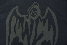 画像をギャラリービューアに読み込む, WARREN LOTAS ウォーレンロータス Bat Reaper バットリーパー 半袖Tシャツ ネイビー ハロウィーン コットン 美品 中古 4b000660