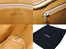 画像をギャラリービューアに読み込む, 極美品 CHANEL シャネル 復刻トート 10番台 ハンドバッグ ココマーク キャビアスキン ベージュ ゴールド金具 中古 66011