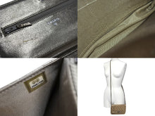 Load image into Gallery viewer, CHANEL シャネル ボーイシャネル チェーン ウォレット ショルダーバッグ ゴールド ラムスキン 20番台 シルバー金具 財布 ココマーク 美品 中古 66015