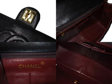 画像をギャラリービューアに読み込む, CHANEL シャネル ミニマトラッセ チェーンショルダー ショルダー 1番台 ラムスキン ブラック ゴールド金具 美品 中古 66028