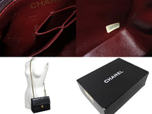 画像をギャラリービューアに読み込む, CHANEL シャネル ミニマトラッセ チェーンショルダー ショルダー 1番台 ラムスキン ブラック ゴールド金具 美品 中古 66028
