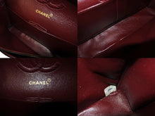 画像をギャラリービューアに読み込む, 極美品 CHANEL シャネル Wフラップ マトラッセ25 チェーンショルダーバッグ ラムスキン 3番台 ブラック ゴールド金具 中古 66031