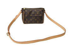 Load image into Gallery viewer, 極美品 LOUIS VUITTON ルイヴィトン モノグラム ヴィバシテPM ショルダーバッグ M51165 ブラウン ロゴ 鞄 斜め掛け 中古 66033