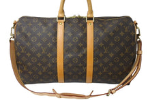 Load image into Gallery viewer, LOUIS VUITTON ルイヴィトン ボストンバッグ キーポルバンドリエール45 モノグラム M41418 ブラウン ゴールド金具 美品 中古 66038