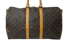 Load image into Gallery viewer, LOUIS VUITTON ルイヴィトン ボストンバッグ キーポルバンドリエール45 モノグラム M41418 ブラウン ゴールド金具 美品 中古 66038