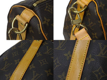 Load image into Gallery viewer, LOUIS VUITTON ルイヴィトン ボストンバッグ キーポルバンドリエール45 モノグラム M41418 ブラウン ゴールド金具 美品 中古 66038