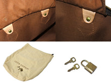 Load image into Gallery viewer, LOUIS VUITTON ルイヴィトン モノグラム スピーディ35 ハンドバッグ M41524 ブラウン 旧型 ロゴ 美品 中古 66042