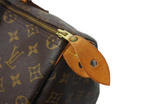 Load image into Gallery viewer, LOUIS VUITTON ルイヴィトン モノグラム スピーディ35 ハンドバッグ M41524 ブラウン 旧型 ロゴ 美品 中古 66042