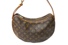 Load image into Gallery viewer, LOUIS VUITTON ルイヴィトン ショルダーバッグ クロワッサンMM M51512 モノグラムキャンバス ブラウン 美品 中古 66045