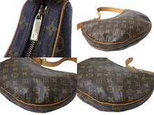 Load image into Gallery viewer, LOUIS VUITTON ルイヴィトン ショルダーバッグ クロワッサンMM M51512 モノグラムキャンバス ブラウン 美品 中古 66045