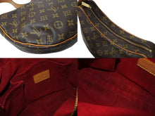 Load image into Gallery viewer, LOUIS VUITTON ルイヴィトン ショルダーバッグ クロワッサンMM M51512 モノグラムキャンバス ブラウン 美品 中古 66045