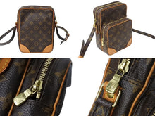 Load image into Gallery viewer, LouisVuitton ルイヴィトン モノグラム アマゾン ショルダーバッグ M45236 TH0061 ブラウン ゴールド金具 美品 中古 66046