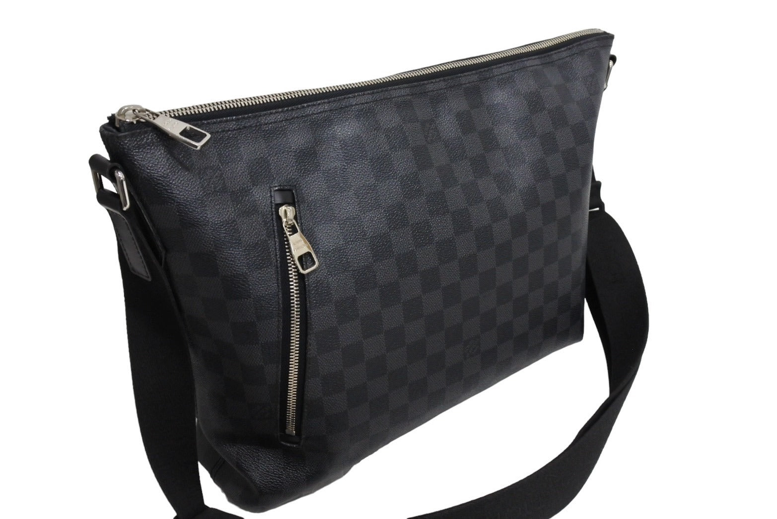 LouisVuitton ルイヴィトン ミックMM ショルダーバッグ N41106 ダミエグラフィット ブラック シルバー金具 美品 中古 66050  – Casanova Vintage