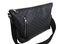 画像をギャラリービューアに読み込む, LouisVuitton ルイヴィトン ミックMM ショルダーバッグ N41106 ダミエグラフィット ブラック シルバー金具 美品 中古 66050
