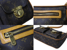 Load image into Gallery viewer, LOUIS VUITTON ルイヴィトン モノグラム ハドソンGM ショルダーバッグ M40045 ブラウン ゴールド金具 美品 中古 66051