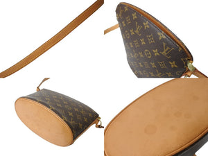 LOUIS VUITTON ルイヴィトン ドルーオ ショルダーバック M51290 モノグラム ブラウン ゴールド金具 美品 中古 66059