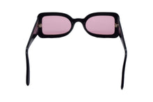 Load image into Gallery viewer, CHANEL シャネル ココマーク サングラス ブラック パープル アイウェア 眼鏡 ロゴ 05977 ゴールド金具 美品 中古 66070