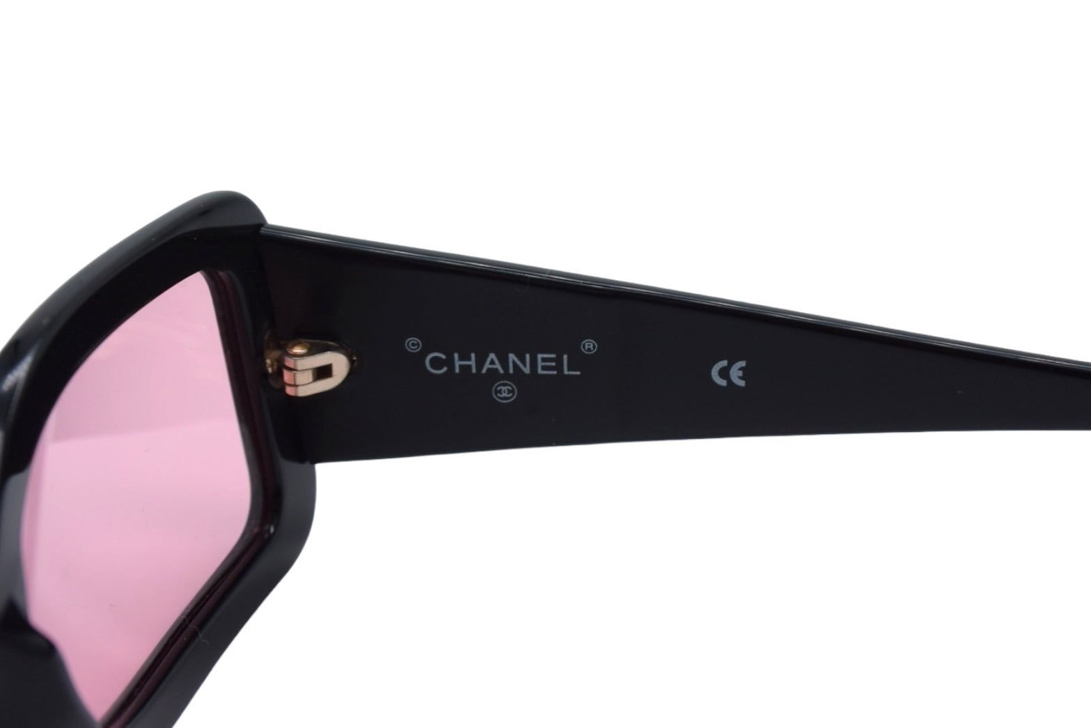 CHANEL シャネル ココマーク サングラス ブラック パープル アイウェア 眼鏡 ロゴ 05977 ゴールド金具 美品 中古 66070 –  Casanova Vintage