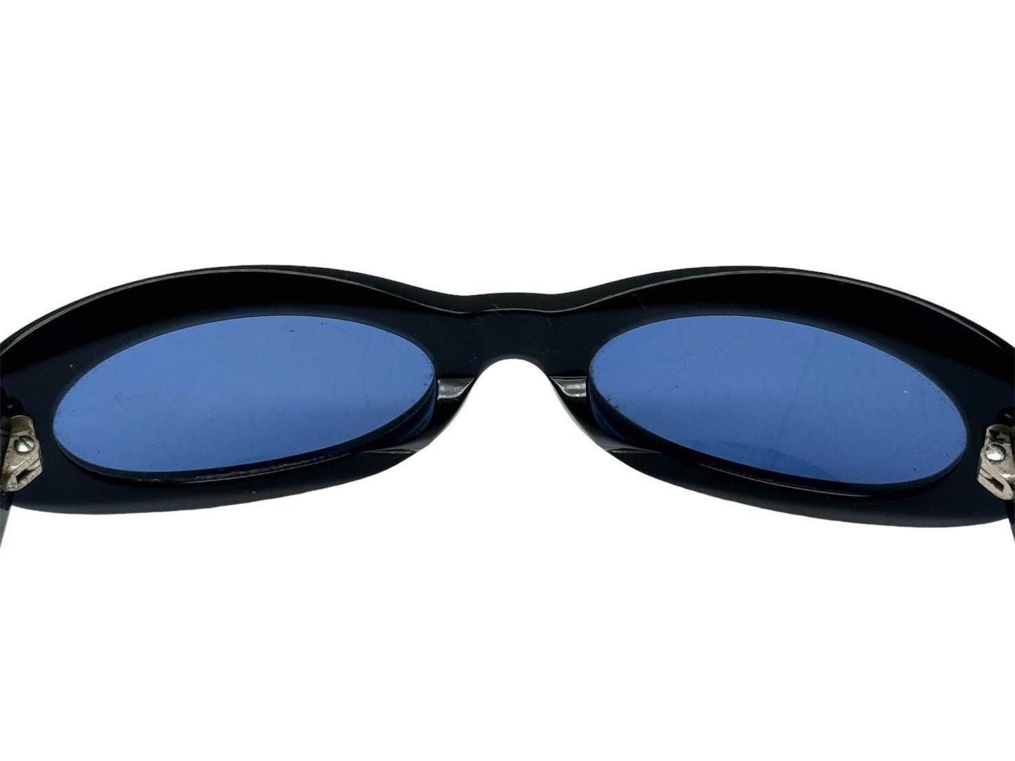 CHANEL シャネル サングラス サイズ52□19 135 ココマーク ブルー