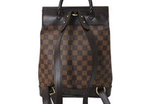 Load image into Gallery viewer, 極美品 LOUIS VUITTON ルイヴィトン リュック デイパック N51132 ダミエ ソーホー ブラウン ゴールド金具 中古 4c066080