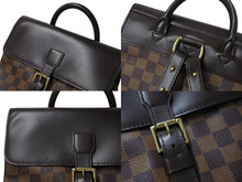 Load image into Gallery viewer, 極美品 LOUIS VUITTON ルイヴィトン リュック デイパック N51132 ダミエ ソーホー ブラウン ゴールド金具 中古 4c066080