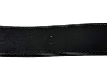 Load image into Gallery viewer, LOUIS VUITTON ルイヴィトン サンチュール ジーンズ ベルト M6812 サイズ90/36 シルバー金具 ブラック 良品 中古 66081