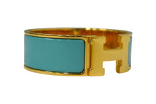 Load image into Gallery viewer, 極美品 HERMES エルメス クリクラックPM ブレスレット バングル ゴールド金具 メタル 中古 66088