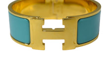 Load image into Gallery viewer, 極美品 HERMES エルメス クリクラックPM ブレスレット バングル ゴールド金具 メタル 中古 66088
