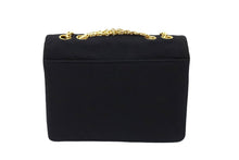 Load image into Gallery viewer, CHANEL シャネル チェーンショルダー バッグ ココマーク 0番台 ブラック A3656 マトラッセ コットン ゴールド金具 中古 66090