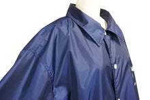 Load image into Gallery viewer, CELINE セリーヌ バイエディスリマン バックロゴロングコーチジャケットブルゾン 2W864495M サイズ52 ネイビー 美品 中古 66094