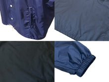 Load image into Gallery viewer, CELINE セリーヌ バイエディスリマン バックロゴロングコーチジャケットブルゾン 2W864495M サイズ52 ネイビー 美品 中古 66094