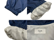 Load image into Gallery viewer, CELINE セリーヌ バイエディスリマン バックロゴロングコーチジャケットブルゾン 2W864495M サイズ52 ネイビー 美品 中古 66094