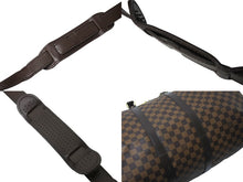 画像をギャラリービューアに読み込む, 極美品 LOUIS VUITTON ルイヴィトン ボストンバッグ キーポルバンドリエール 55 ダミエキャンバス ブラウン N41414 中古 66098