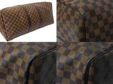画像をギャラリービューアに読み込む, 極美品 LOUIS VUITTON ルイヴィトン ボストンバッグ キーポルバンドリエール 55 ダミエキャンバス ブラウン N41414 中古 66098