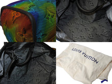 画像をギャラリービューアに読み込む, 新品同様 LOUIS VUITTON ルイヴィトン キーポルバンドリエールリバーシブル50 M44939 ボストンバッグ グレー 中古 66100