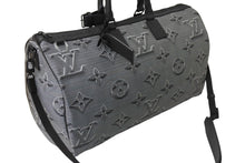 画像をギャラリービューアに読み込む, 新品同様 LOUIS VUITTON ルイヴィトン キーポルバンドリエールリバーシブル50 M44939 ボストンバッグ グレー 中古 66100